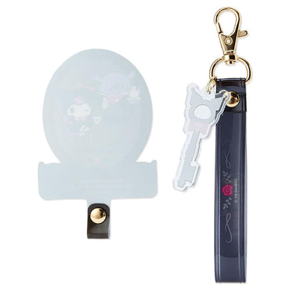 Sanrio Kuromi Baku Font Tab Strap Delusion Lady 070700 Japan- Japan Figure Store - #1 Bring To You The Best Japanese Goods