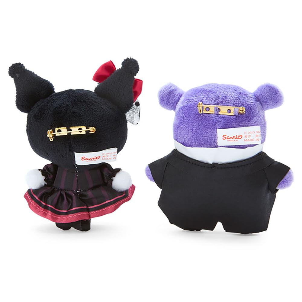 Sanrio Kuromi & Baku Mascot Brooch Set Japan 883794- Japan Figure Store - #1 Bring To You The Best Japanese Goods