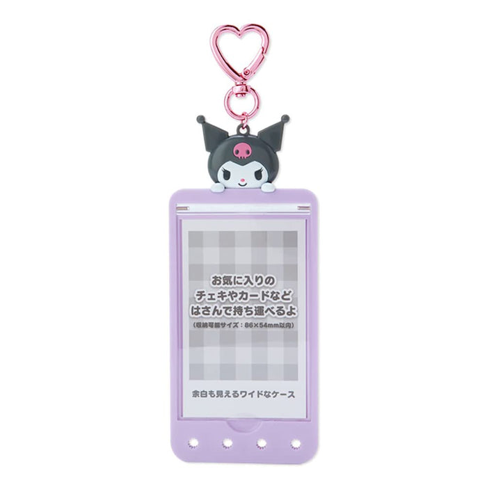 SANRIO Heart Ring Card Holder Kuromi- Japan Figure Store - #1 Bring To You The Best Japanese Goods