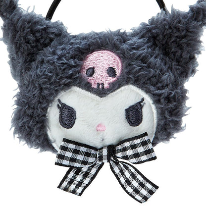 Sanrio Kuromi Face Ponytail Holder From Japan (484661)- Japan Figure Store - #1 Bring To You The Best Japanese Goods
