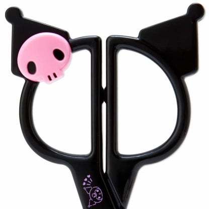 Sanrio Kuromi 634034 Face Shaped Craft and Paper Cutting Scissors- Japan Figure Store - #1 Bring To You The Best Japanese Goods