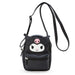 Sanrio Kuromi Face Shoulder Bag Japan 413551- Japan Figure Store - #1 Bring To You The Best Japanese Goods