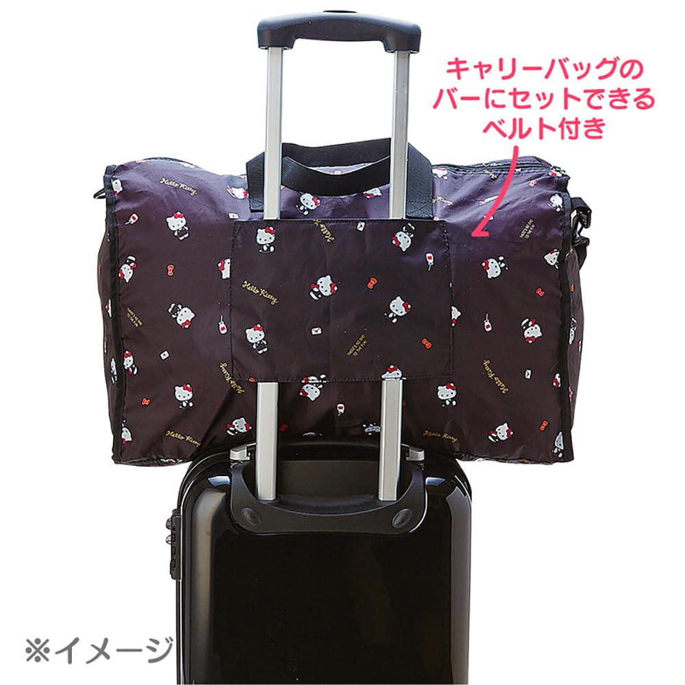 Sanrio Kuromi Folding Boston Bag Japan 750573- Japan Figure Store - #1 Bring To You The Best Japanese Goods