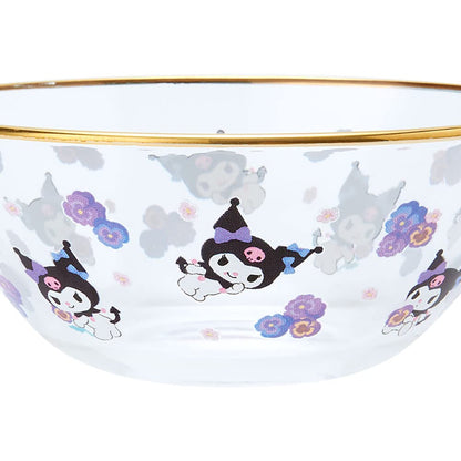 Sanrio Kuromi Japan Glass Bowl 080993- Japan Figure Store - #1 Bring To You The Best Japanese Goods
