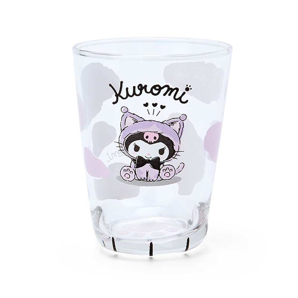 Sanrio Kuromi Glass 858854 Japan (Healing Cat)- Japan Figure Store - #1 Bring To You The Best Japanese Goods