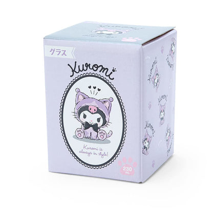 Sanrio Kuromi Glass 858854 Japan (Healing Cat)- Japan Figure Store - #1 Bring To You The Best Japanese Goods