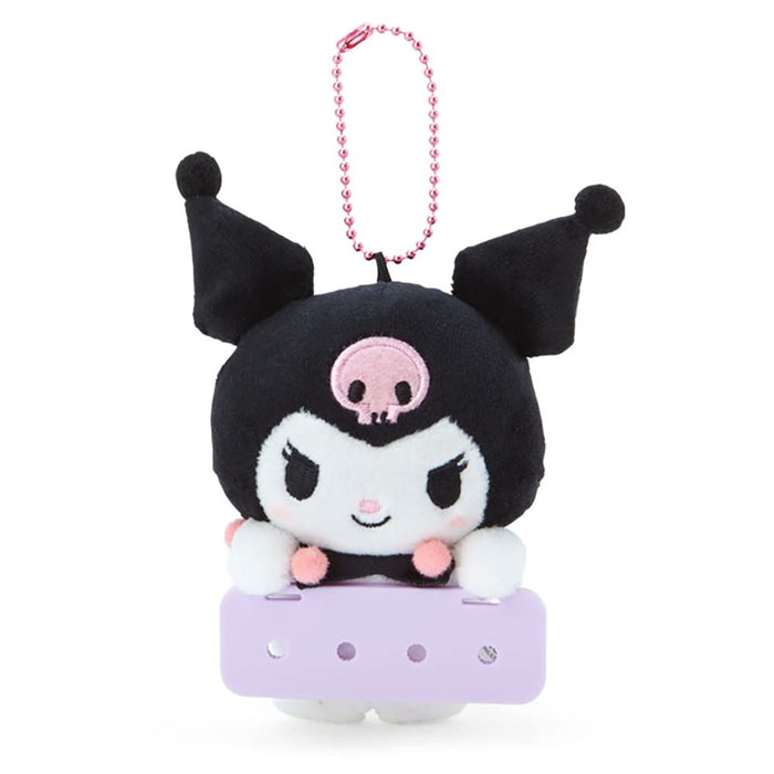 Sanrio Kuromi Mascot Holder Mai Pachirun Series 675245 Japan- Japan Figure Store - #1 Bring To You The Best Japanese Goods