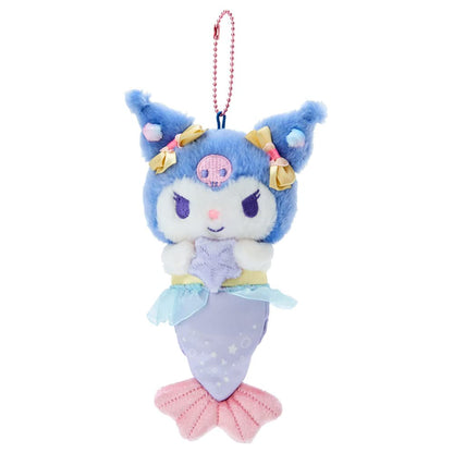 Sanrio Kuromi Mascot Holder Mermaid 672025 | Japan- Japan Figure Store - #1 Bring To You The Best Japanese Goods