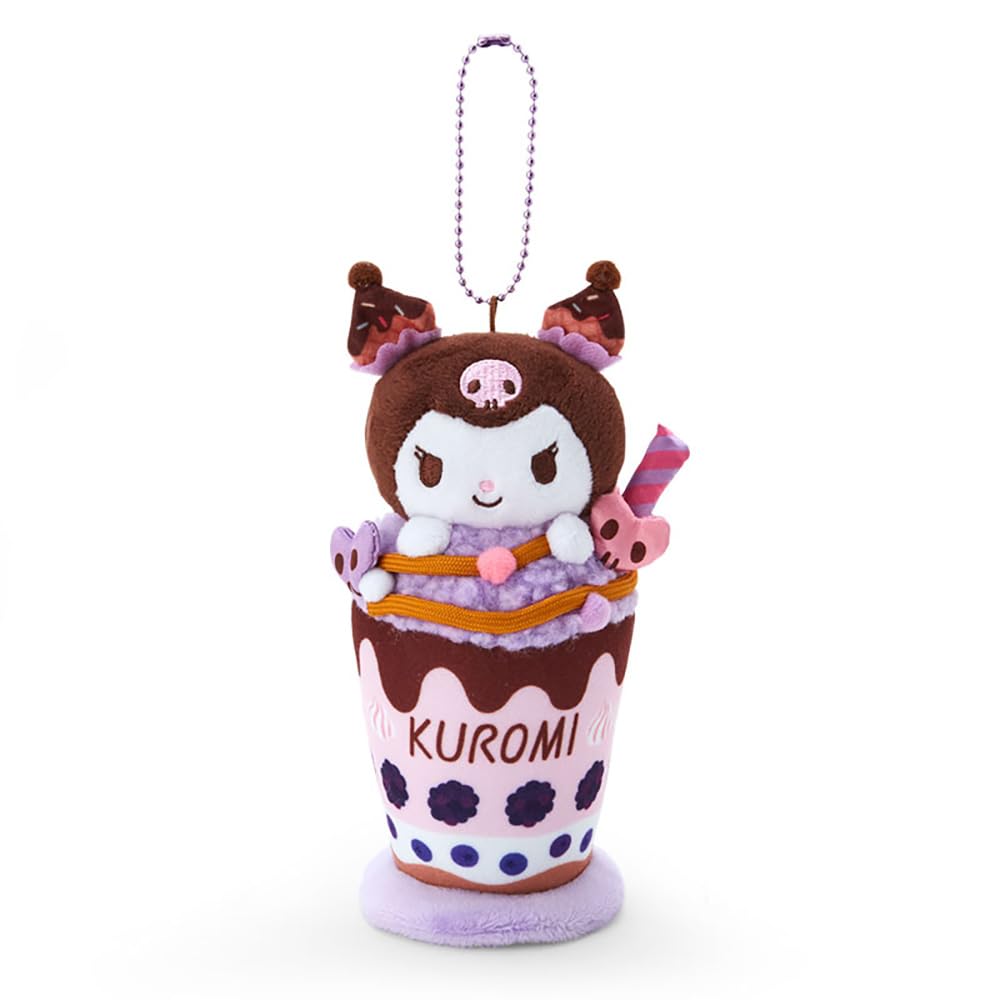 Sanrio Kuromi Mascot Holder Japan Parfait 068951- Japan Figure Store - #1 Bring To You The Best Japanese Goods