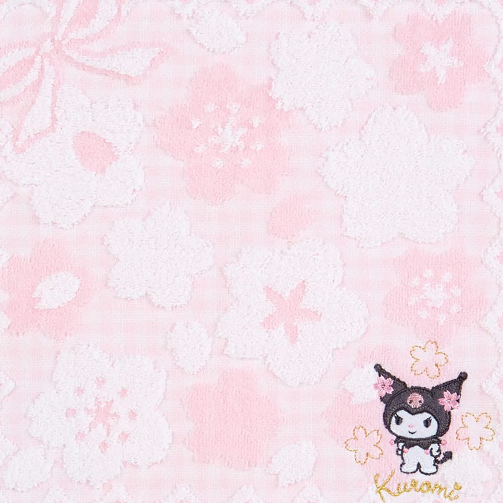 SANRIO Mini Towel Kuromi 2022 Cherry Blossom- Japan Figure Store - #1 Bring To You The Best Japanese Goods