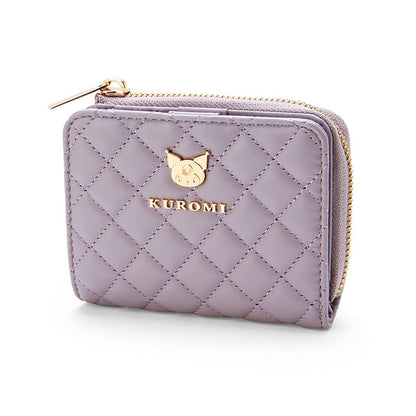 Sanrio Kuromi Quilted Wallet 962643- Japan Figure Store - #1 Bring To You The Best Japanese Goods