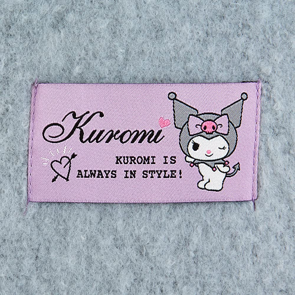 SANRIO Voluminous Scarf Kuromi- Japan Figure Store - #1 Bring To You The Best Japanese Goods