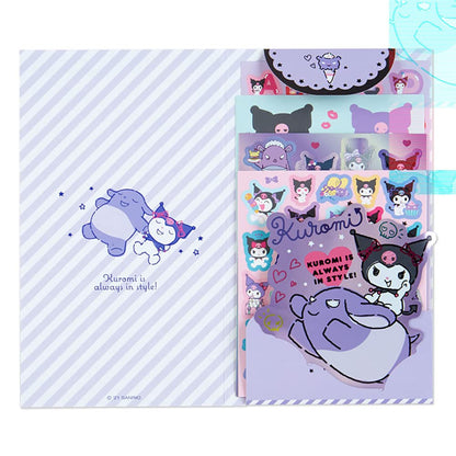 Sanrio Kuromi Volume Seal Set 078182 - Quality Brand Stickers- Japan Figure Store - #1 Bring To You The Best Japanese Goods
