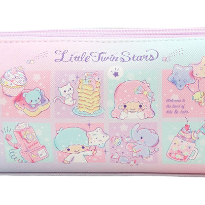 SANRIO - 2-Room Pen Case Little Twin Stars- Japan Figure Store - #1 Bring To You The Best Japanese Goods