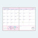 Sanrio Little Twin Stars B6 Block Type Diary 2024 Japan 704016- Japan Figure Store - #1 Bring To You The Best Japanese Goods