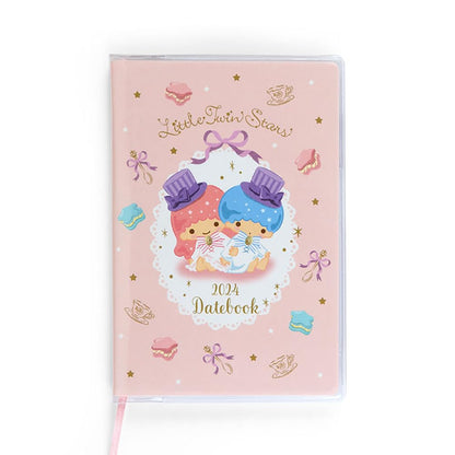 Sanrio Little Twin Stars 2024 Pocket Date Book Japan 702579- Japan Figure Store - #1 Bring To You The Best Japanese Goods