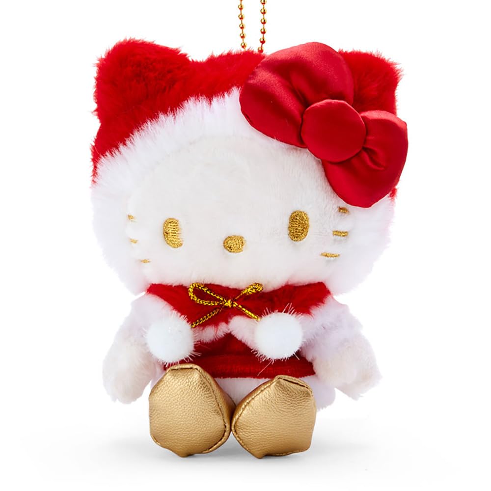 Sanrio Hello Kitty Christmas Design Mascot Holder 9.5x7x11.5cm 559351- Japan Figure Store - #1 Bring To You The Best Japanese Goods