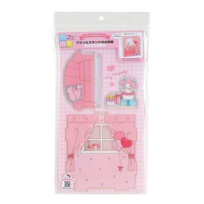 Sanrio My Melody Acrylic Stand Room My Room (Enjoy Idol) 868841- Japan Figure Store - #1 Bring To You The Best Japanese Goods