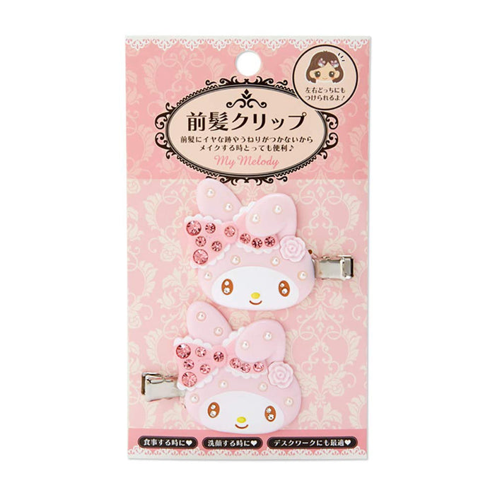 SANRIO Hair Clip Dx 2 Pcs My Melody- Japan Figure Store - #1 Bring To You The Best Japanese Goods