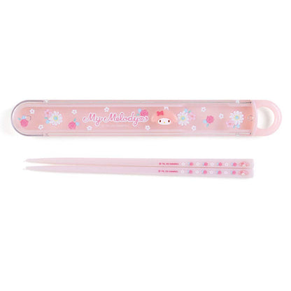 Chopsticks With Case My Melody- Japan Figure Store - #1 Bring To You The Best Japanese Goods