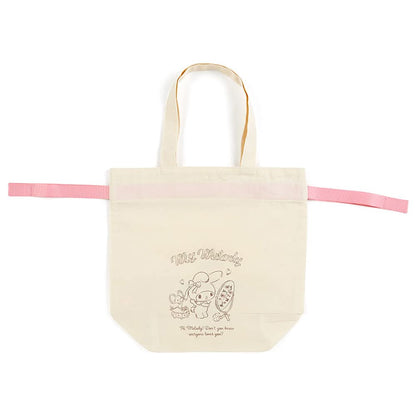 SANRIO Drawstring Bag M My Melody Beige- Japan Figure Store - #1 Bring To You The Best Japanese Goods