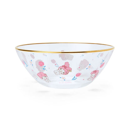 Sanrio My Melody Japan Glass Bowl 080624- Japan Figure Store - #1 Bring To You The Best Japanese Goods