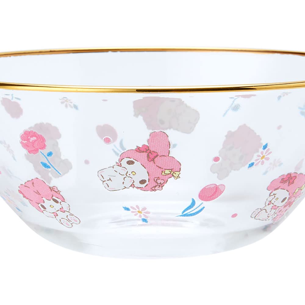 Sanrio My Melody Japan Glass Bowl 080624- Japan Figure Store - #1 Bring To You The Best Japanese Goods