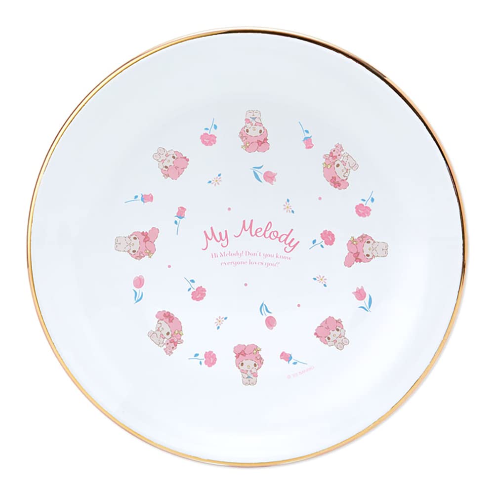 Sanrio My Melody Glass Plate From Japan 079812- Japan Figure Store - #1 Bring To You The Best Japanese Goods
