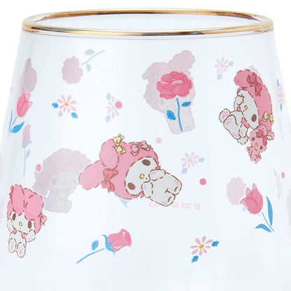 Sanrio My Melody Glass Tumbler 077186 - Japan- Japan Figure Store - #1 Bring To You The Best Japanese Goods