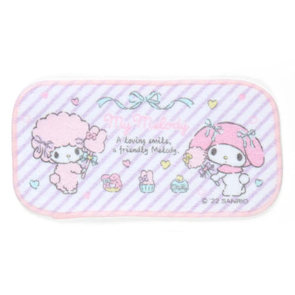 SANRIO Half-Size Mini Hand Towel Set 2 Pcs My Melody- Japan Figure Store - #1 Bring To You The Best Japanese Goods