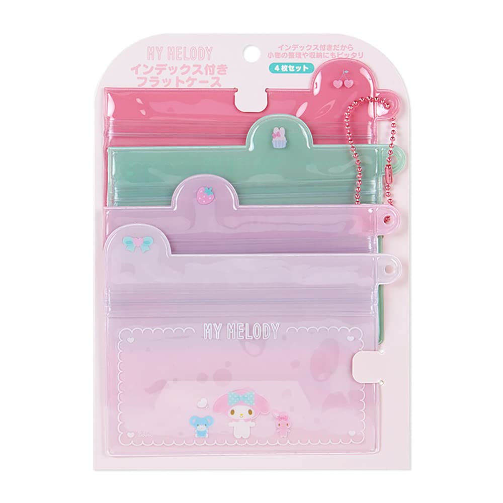 Sanrio My Melody Index Flat Case Set 127655- Japan Figure Store - #1 Bring To You The Best Japanese Goods