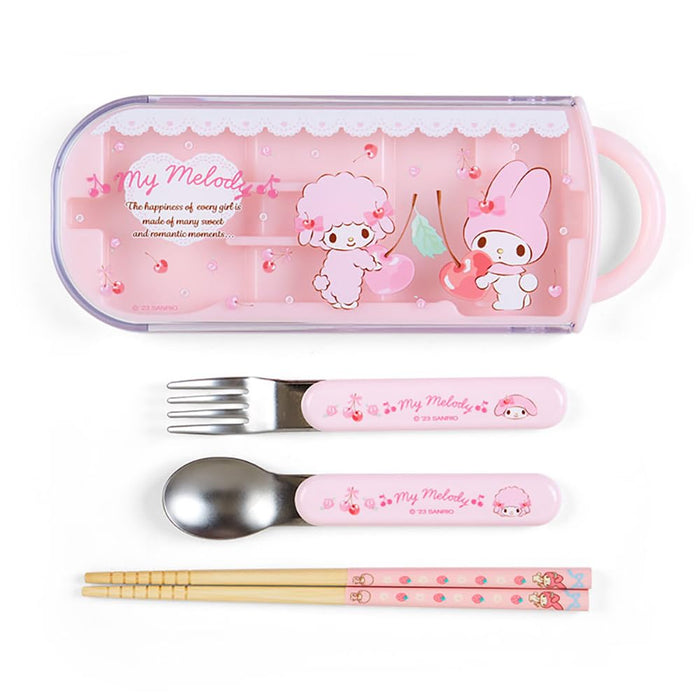 Sanrio My Melody Lunch Trio Set Japan - 015725- Japan Figure Store - #1 Bring To You The Best Japanese Goods