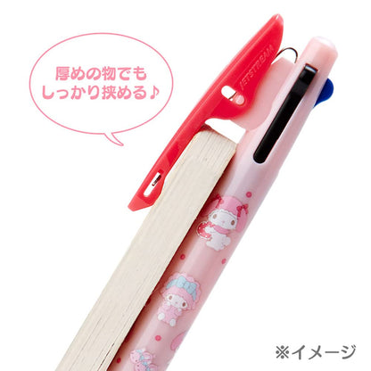 Sanrio My Melody Mitsubishi Pencil Jetstream 3 Color Ballpoint Pen 982164- Japan Figure Store - #1 Bring To You The Best Japanese Goods