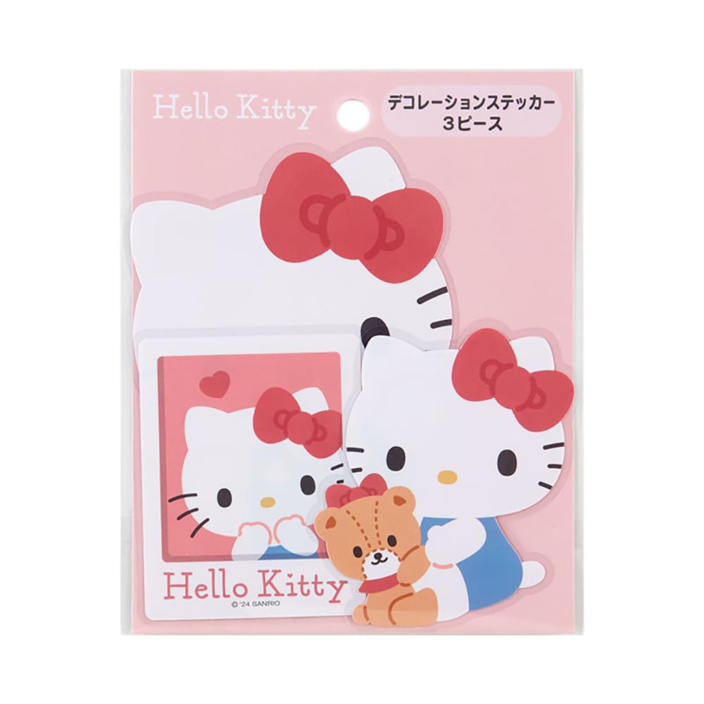 Sanrio Hello Kitty Decoration Sticker Set 11.3x8.2cm Character 001996- Japan Figure Store - #1 Bring To You The Best Japanese Goods