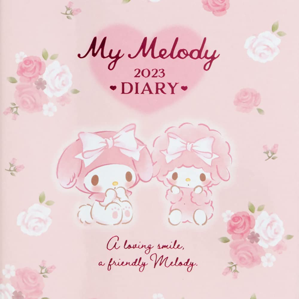 SANRIO B6 Diary 2023 Block Type My Melody- Japan Figure Store - #1 Bring To You The Best Japanese Goods