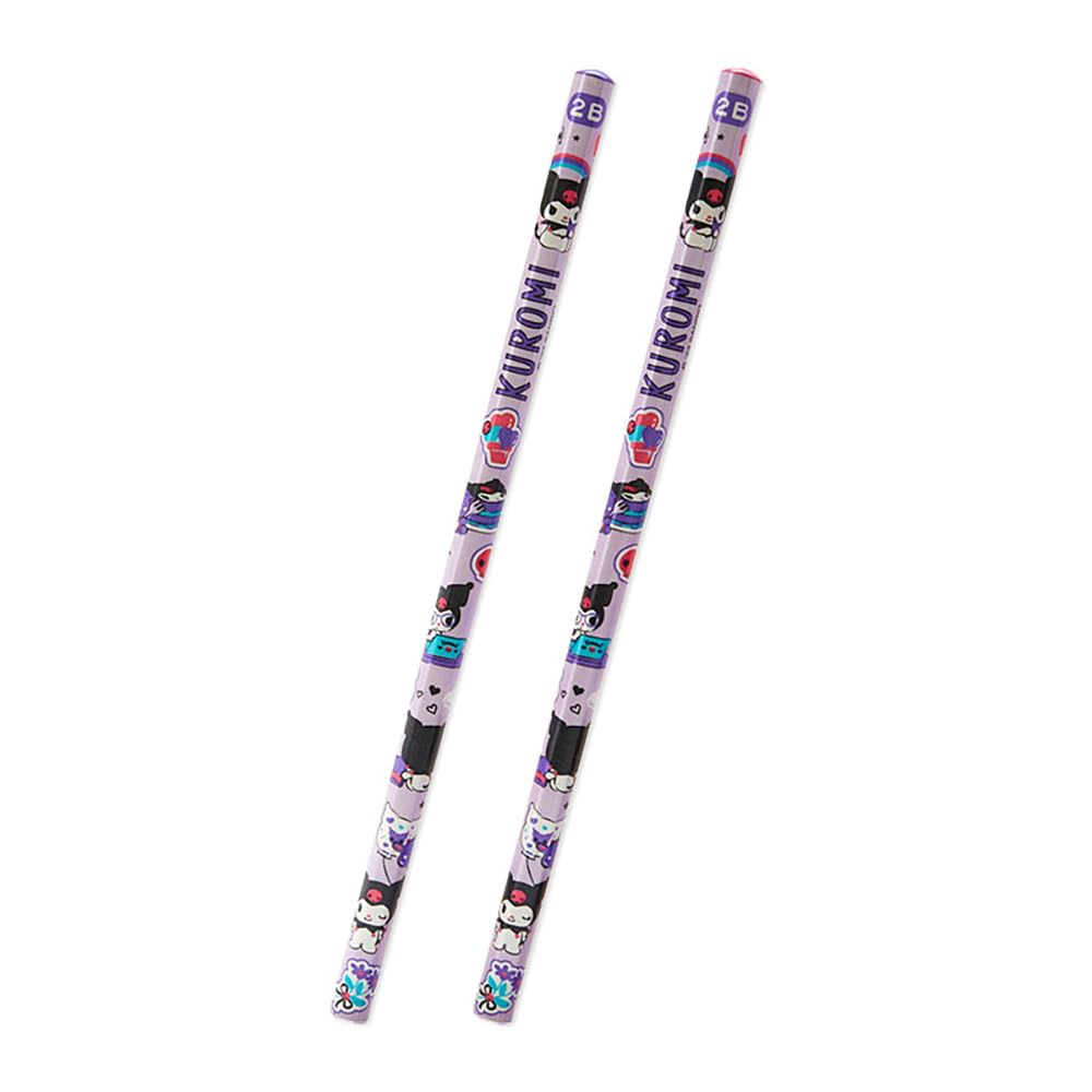 Sanrio Kuromi Pencil Pack 2B 0.8x0.8x17.6cm 566195- Japan Figure Store - #1 Bring To You The Best Japanese Goods
