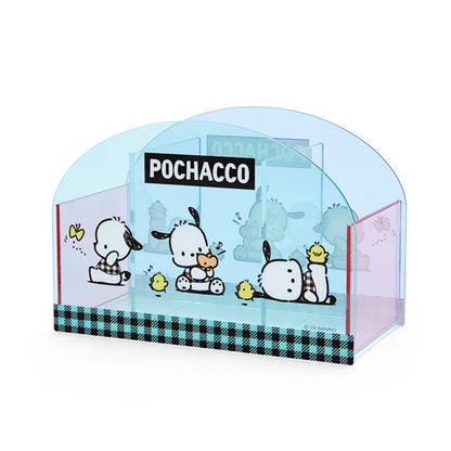 Sanrio Pochacco Checked Design Acrylic Multi Stand 875406- Japan Figure Store - #1 Bring To You The Best Japanese Goods