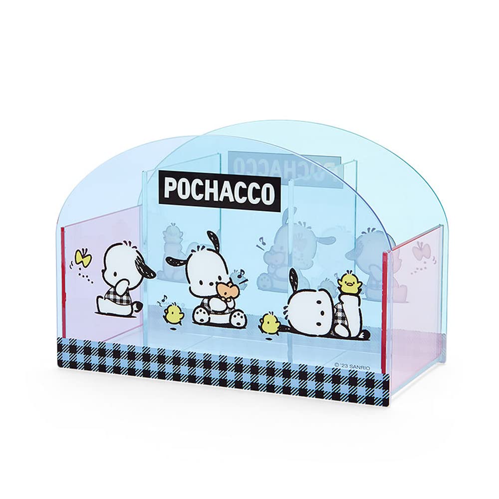 Sanrio Pochacco Checked Design Acrylic Multi Stand 875406- Japan Figure Store - #1 Bring To You The Best Japanese Goods