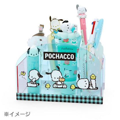 Sanrio Pochacco Checked Design Acrylic Multi Stand 875406- Japan Figure Store - #1 Bring To You The Best Japanese Goods