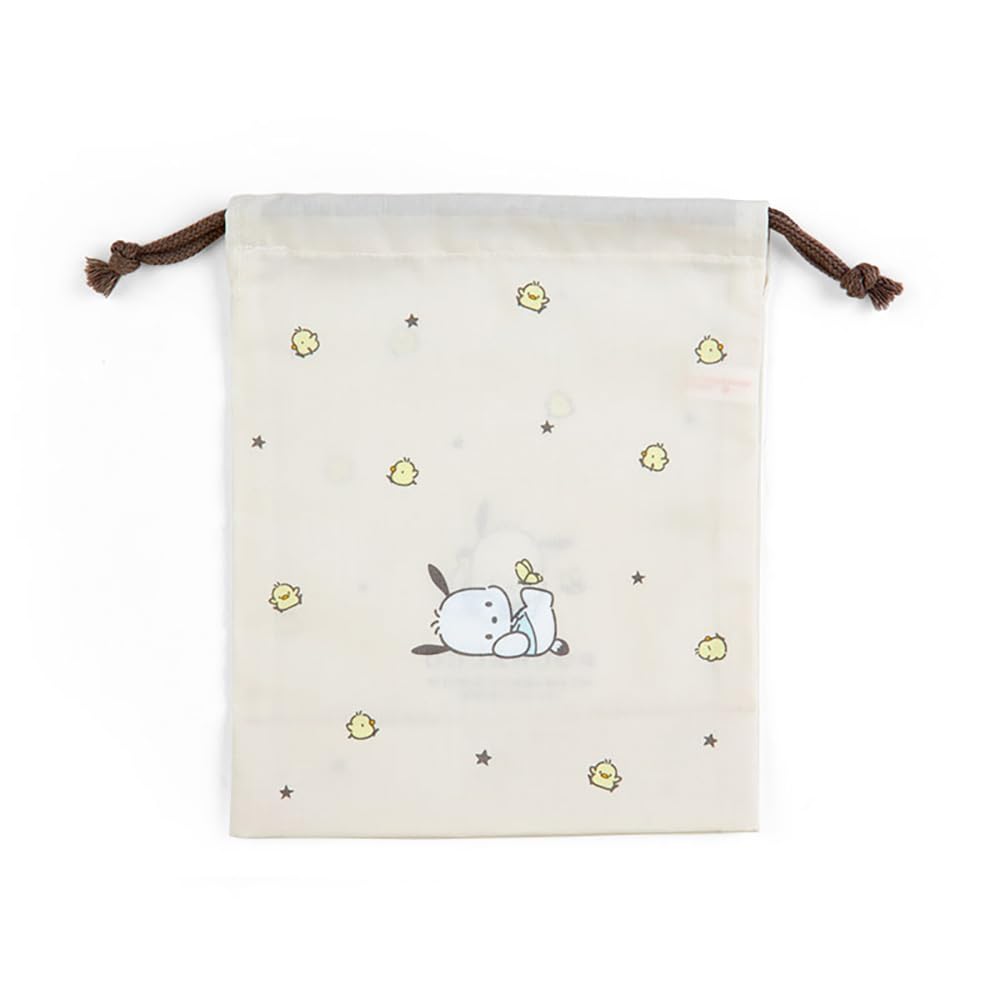 Sanrio Pochacco Drawstring Bag Japan S 254550- Japan Figure Store - #1 Bring To You The Best Japanese Goods