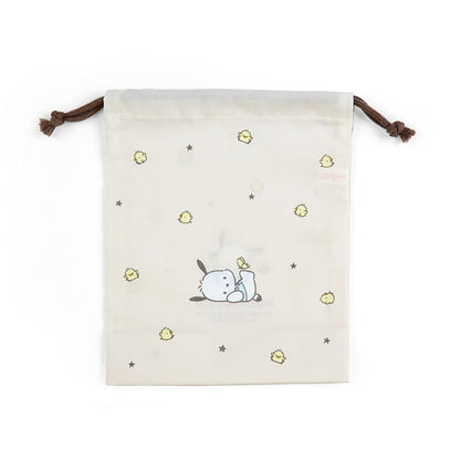 Sanrio Pochacco Drawstring Bag Japan S 254550- Japan Figure Store - #1 Bring To You The Best Japanese Goods