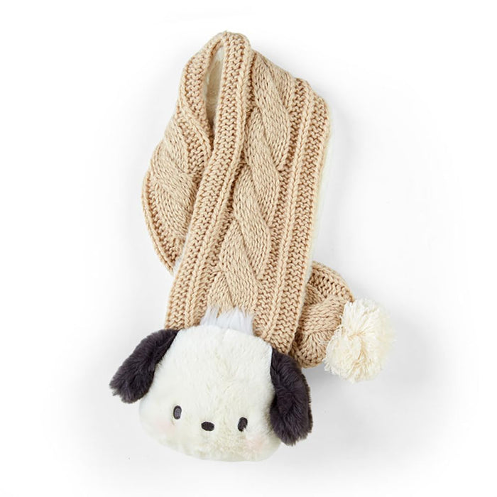 Sanrio Pochacco Kids Knit Scarf 573264- Japan Figure Store - #1 Bring To You The Best Japanese Goods