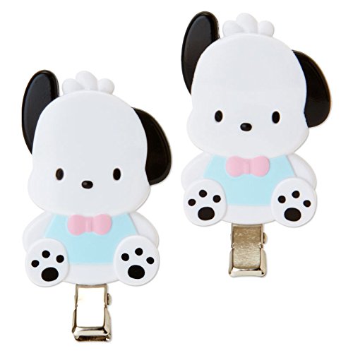 Sanrio Pochacco Pochacco Bangs Clip Accessory Hairpin White Goods- Japan Figure Store - #1 Bring To You The Best Japanese Goods