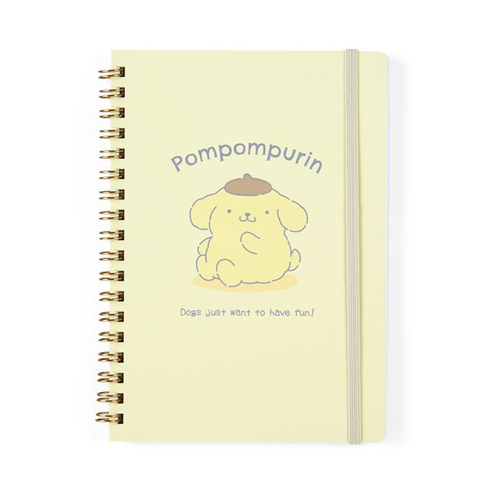 Sanrio Pom Pom Purin B6 Ring Notebook 515370- Japan Figure Store - #1 Bring To You The Best Japanese Goods