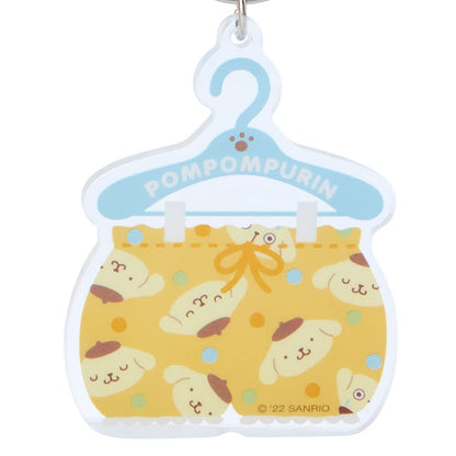 SANRIO Charm Key Chain Pom Pom Purin SANRIO Laundry Day- Japan Figure Store - #1 Bring To You The Best Japanese Goods