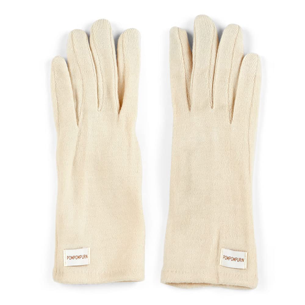 SANRIO 3Way Smartphone Gloves With Knit Cover Pom Pom Purin- Japan Figure Store - #1 Bring To You The Best Japanese Goods