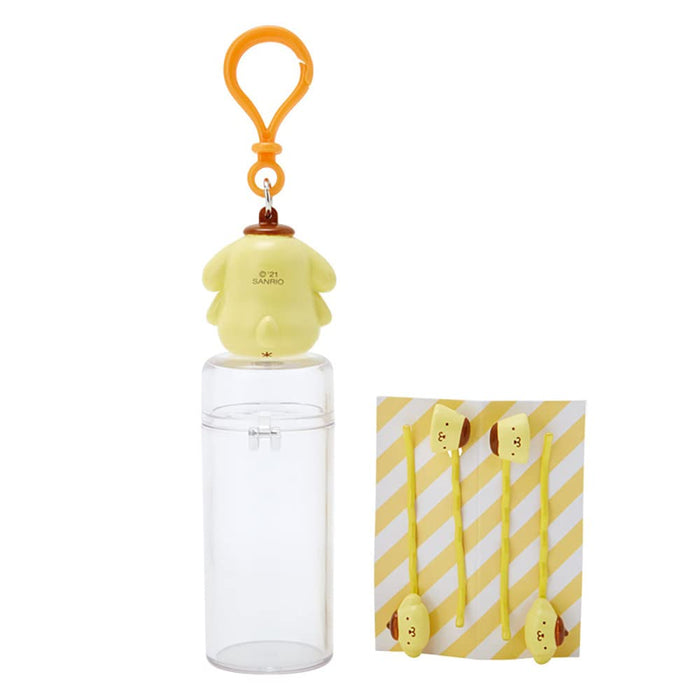 SANRIO Hairpin Set With Case Pom Pom Purin- Japan Figure Store - #1 Bring To You The Best Japanese Goods