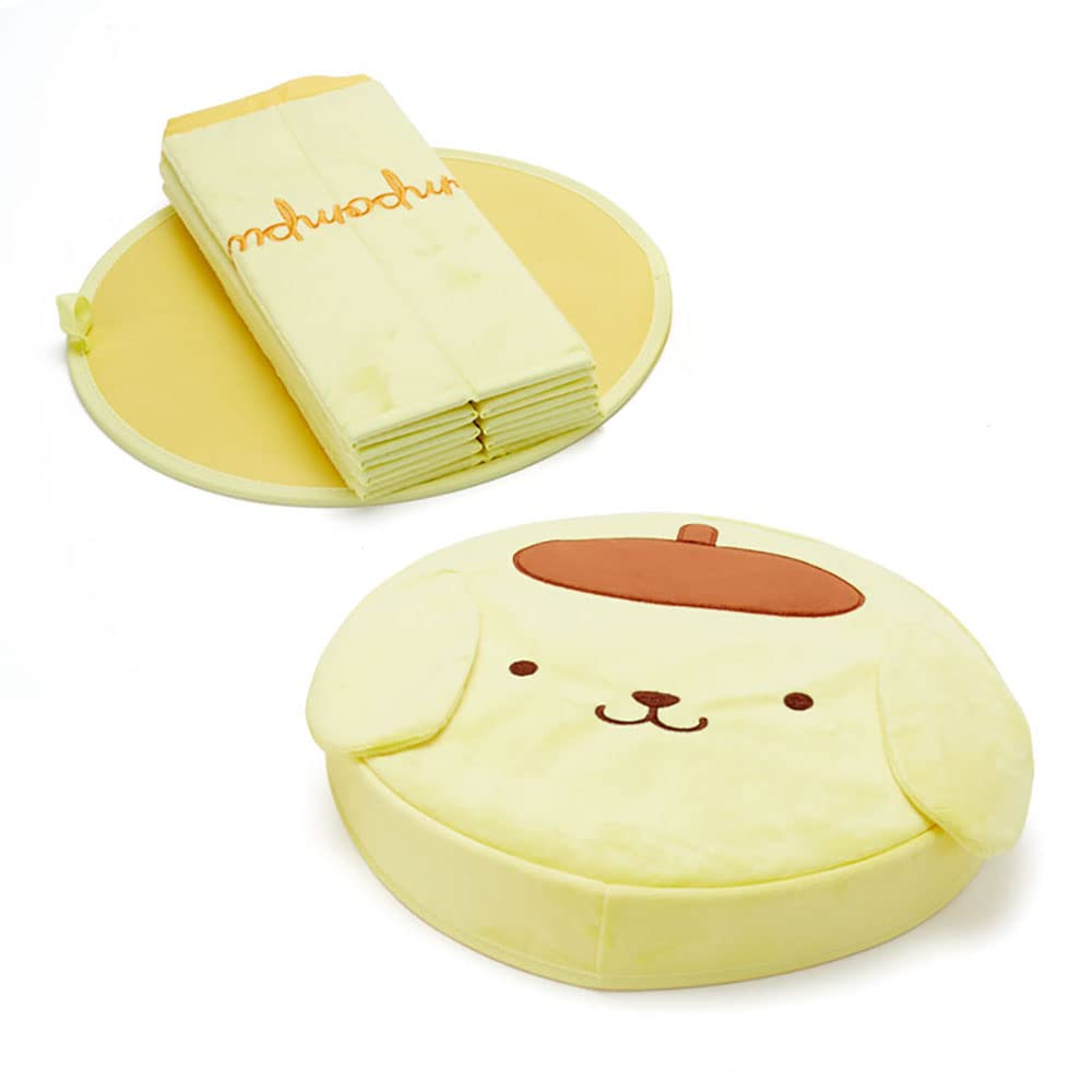 SANRIO Cylindrical Foldable Storage Box Pom Pom Purin- Japan Figure Store - #1 Bring To You The Best Japanese Goods