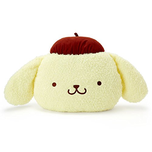 Sanrio Pompompurin Face Cushion M- Japan Figure Store - #1 Bring To You The Best Japanese Goods