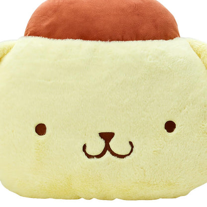 Sanrio Pompompurin Face Cushion M 273007- Japan Figure Store - #1 Bring To You The Best Japanese Goods